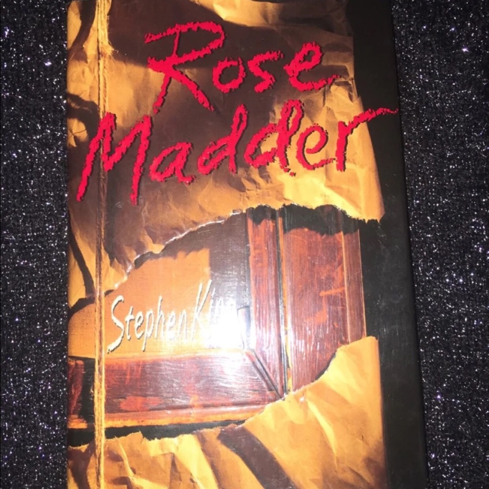 Stephen king RoseMadder Hardcover Book